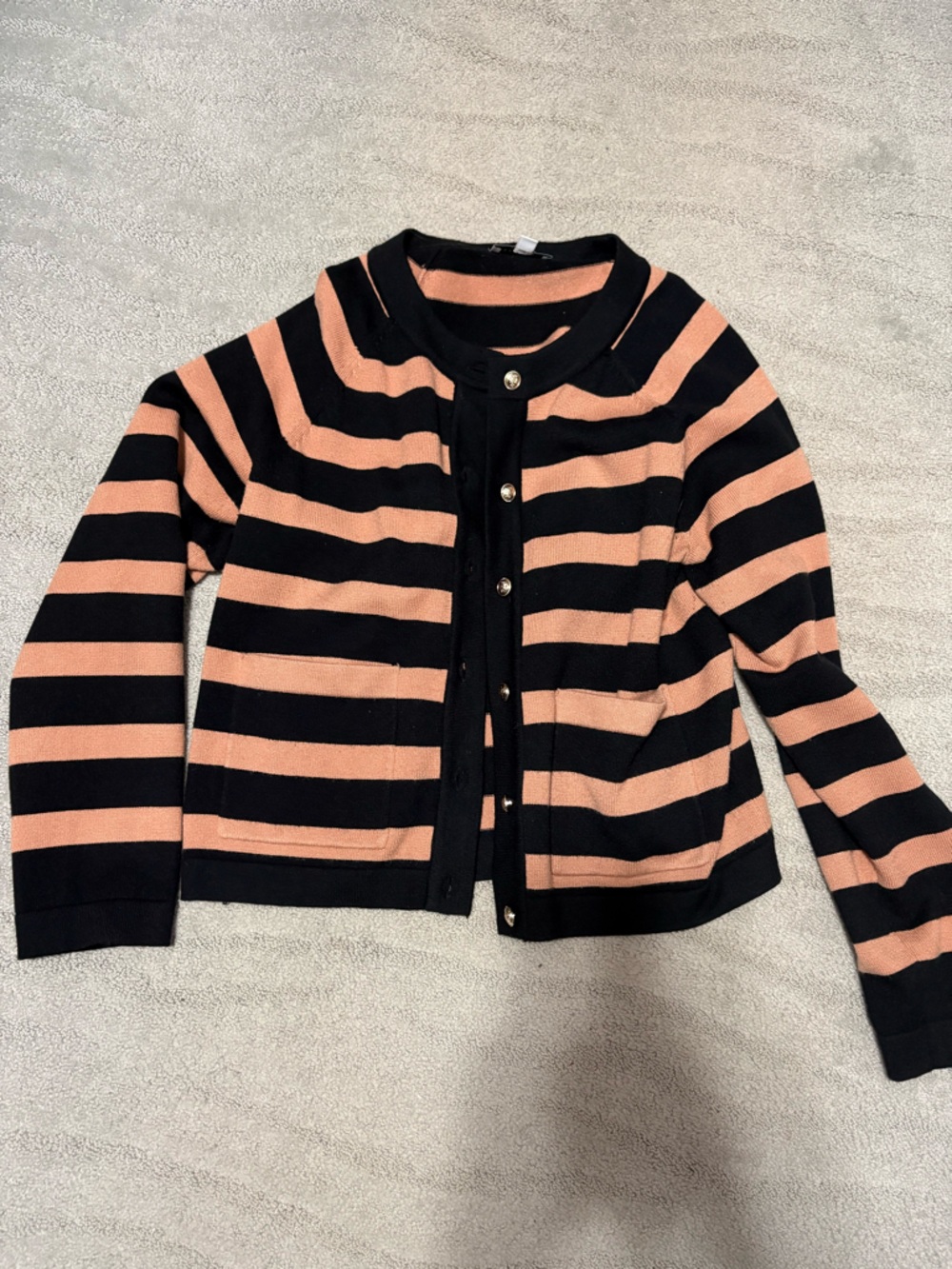 Evereve Lady Like Button-Front Cardigan